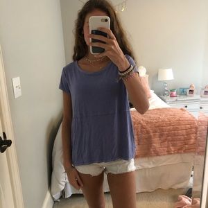 Blueish purpleish top